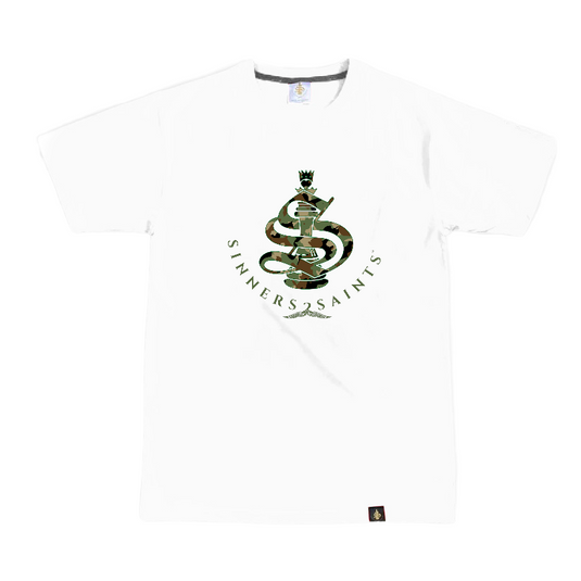 Camo S2S Logo T-shirt - Sinners2Saints