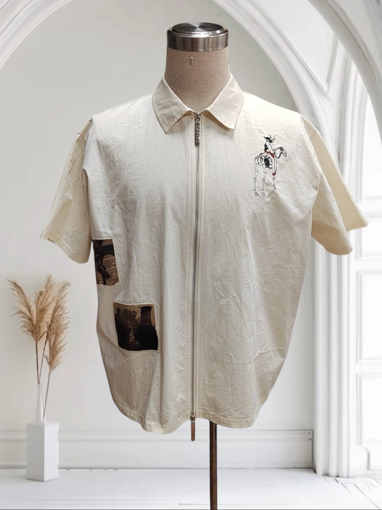 Divine Warning Zip up shirt