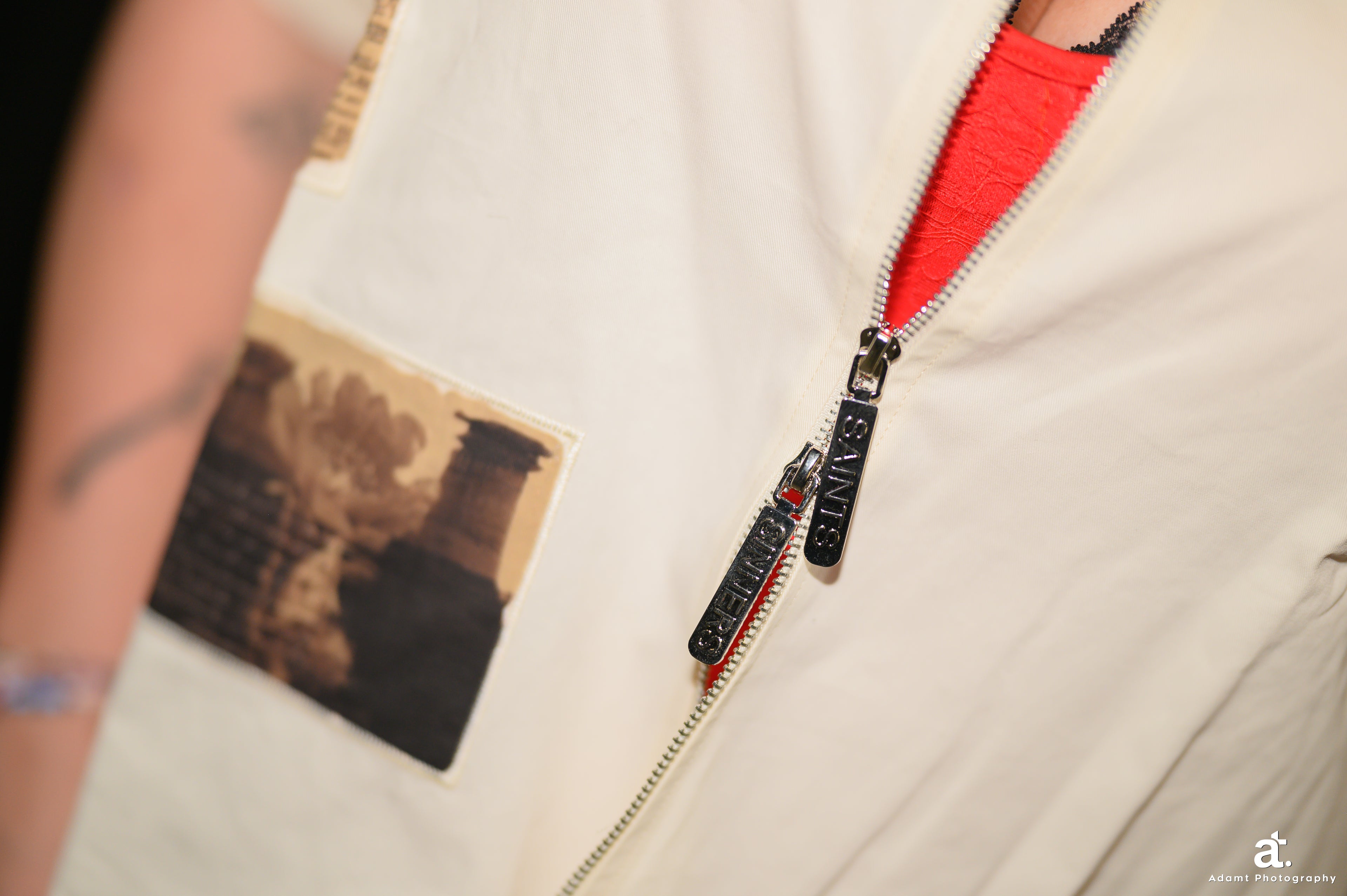 Divine Warning Zip up shirt