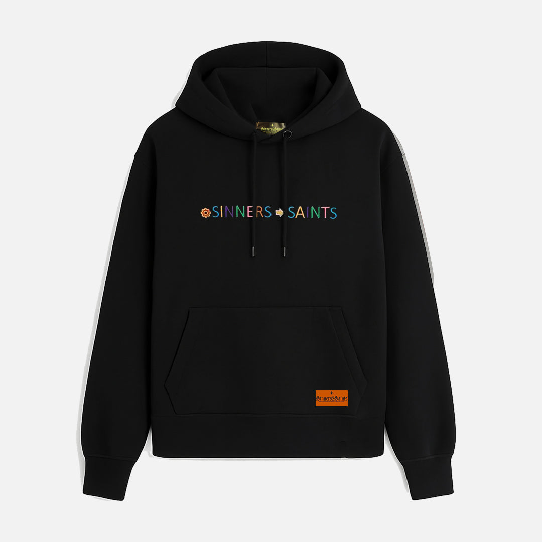 S2S Embroidered Hoodie - Sinners2Saints
