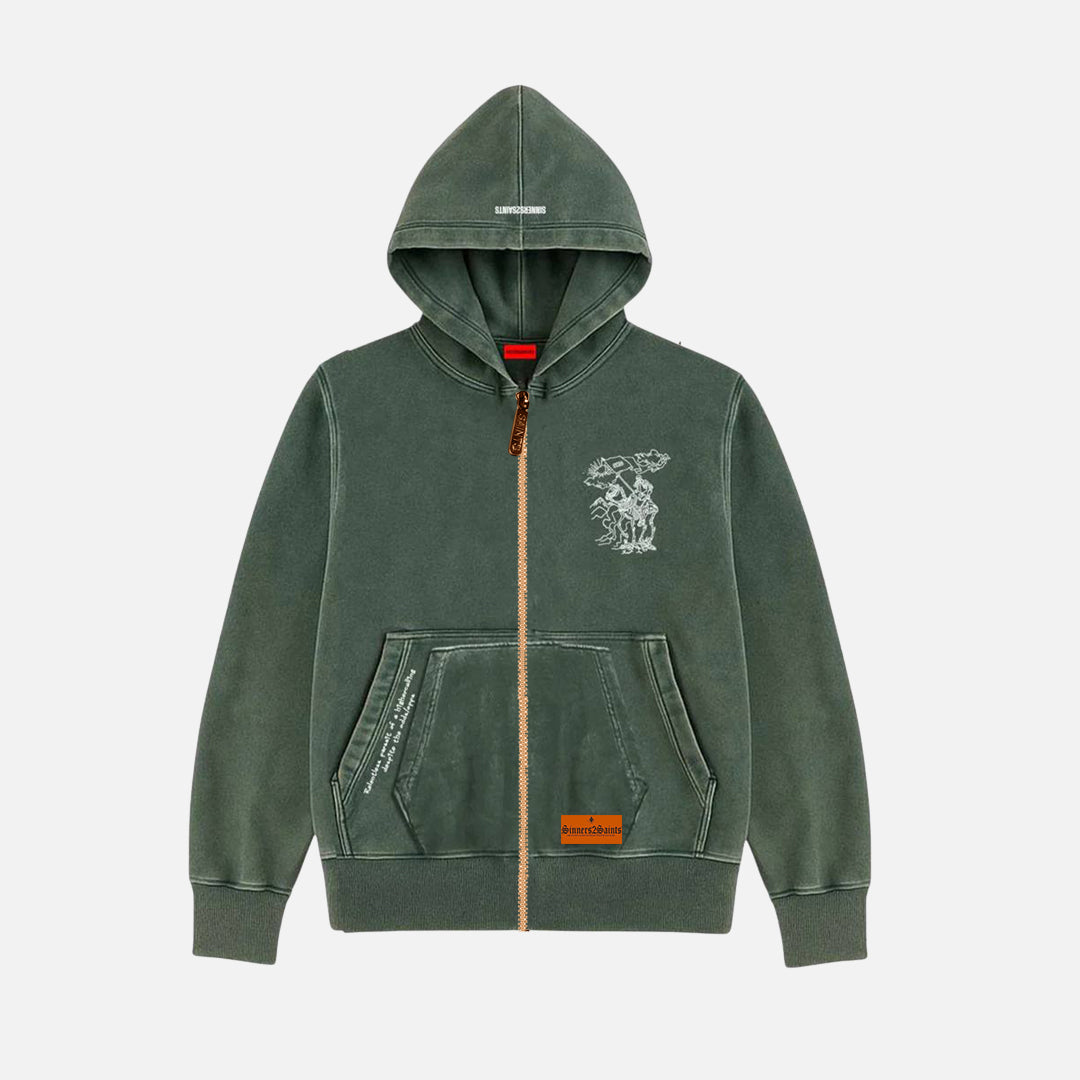 Knight’s Mantle Zip up Hoodie