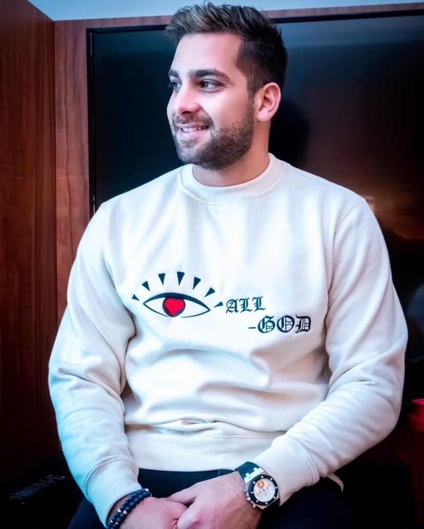 The Letter - God's Love - Crewneck Sweatshirt (Men, Women) - TheSinners2Saints