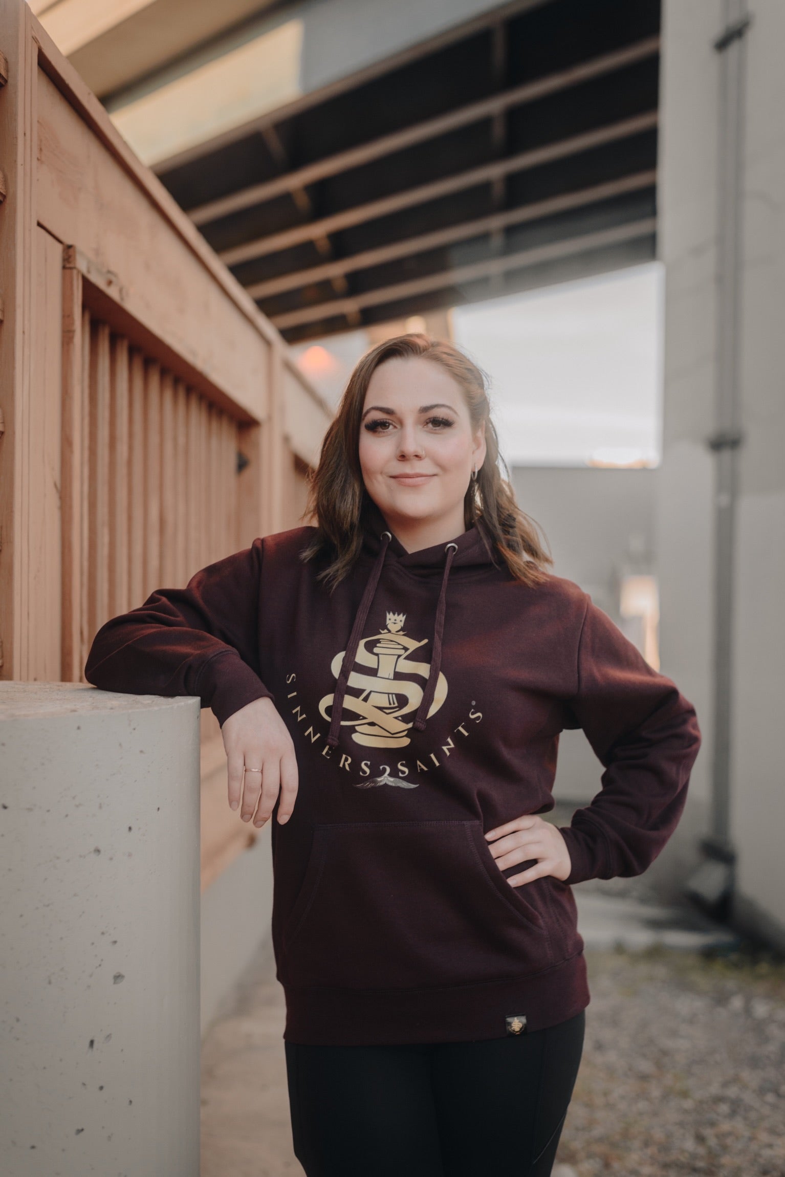 Logo Hoodie - Screen printed S2S Logo (Men, Women) - TheSinners2Saints