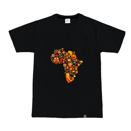 Origins T-Shirt - African Map - Sinners2Saints