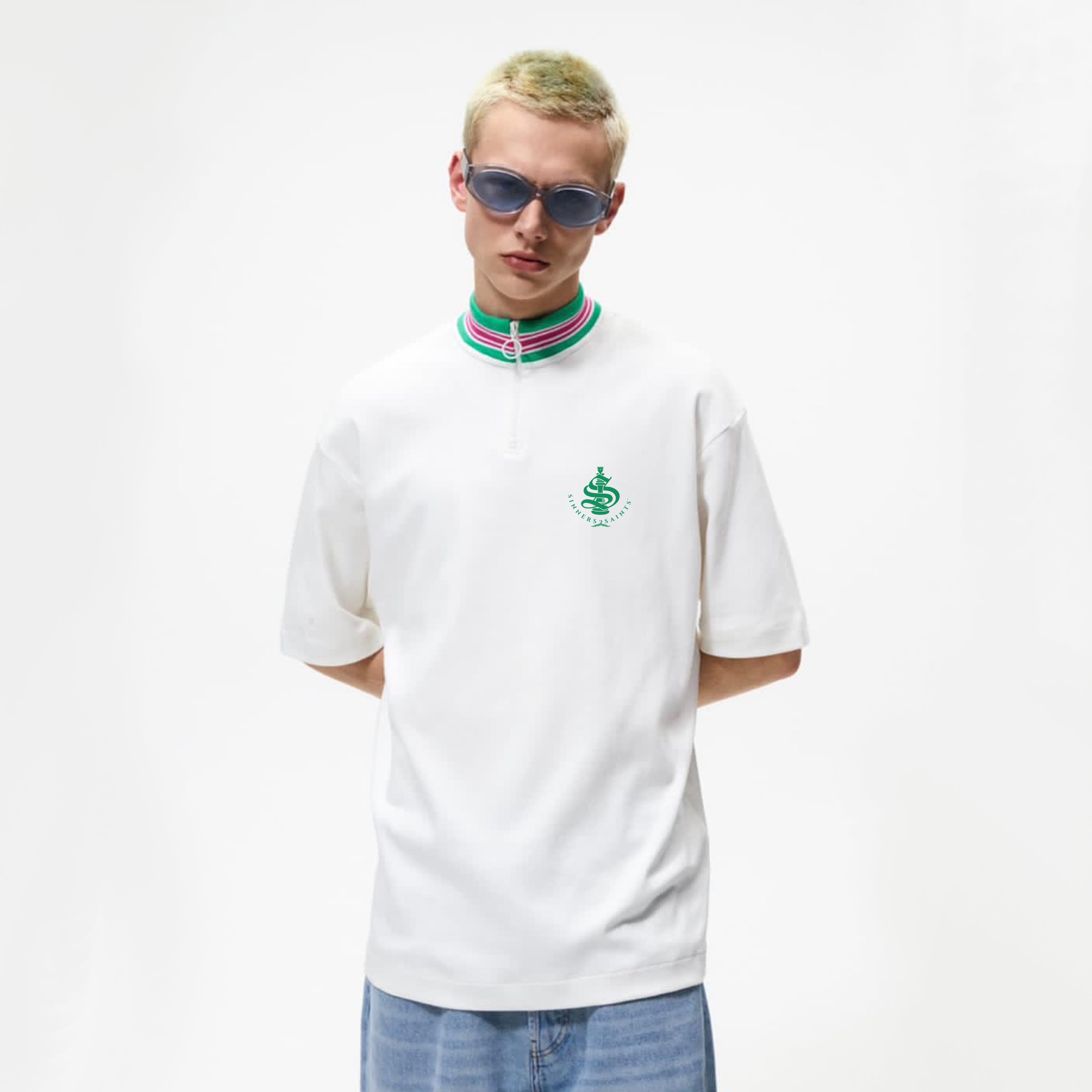 * Polo zip up - TheSinners2Saints