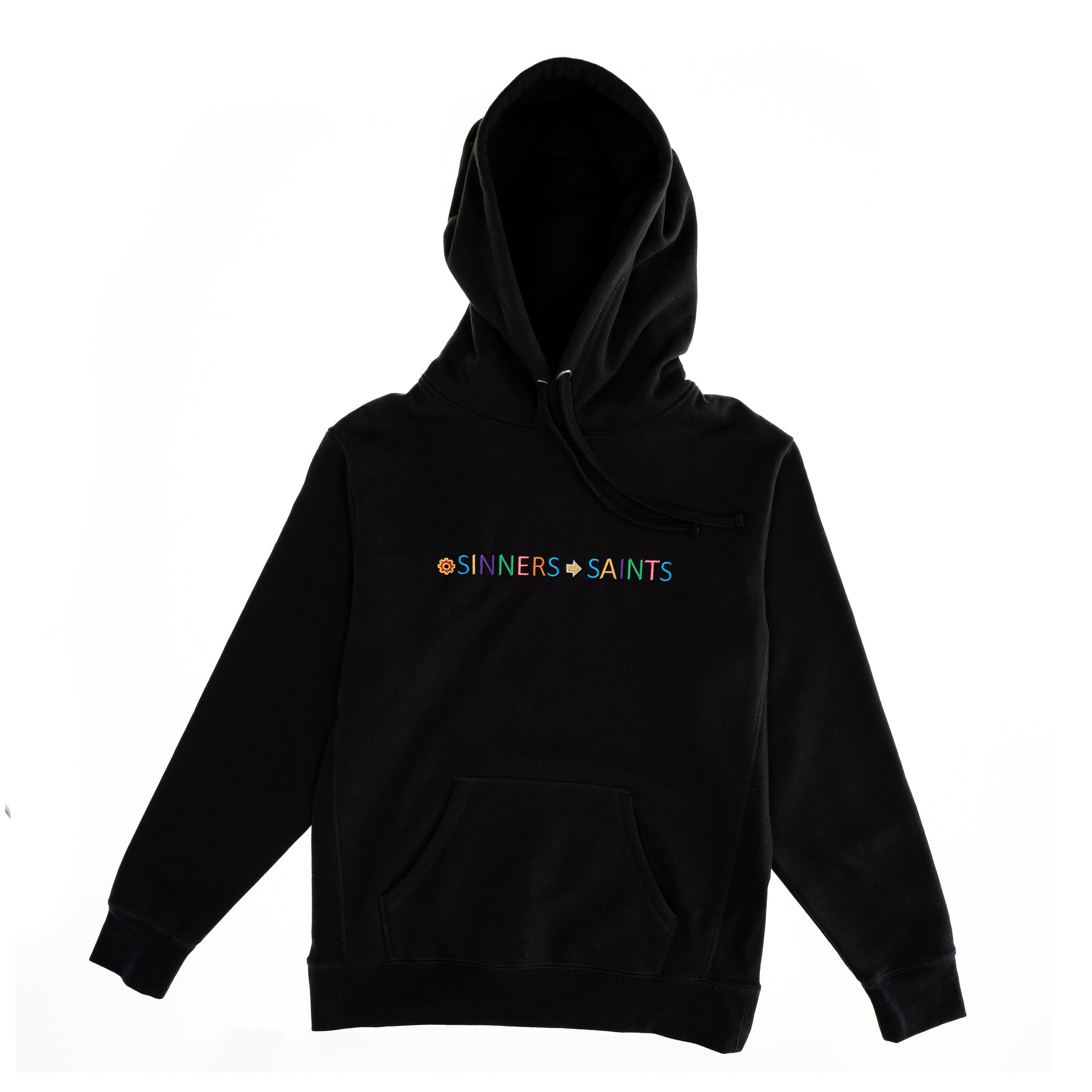 Embroidered S2S Reset - Hoodie (Men and Women) - colors (Black, Brown) - TheSinners2Saints
