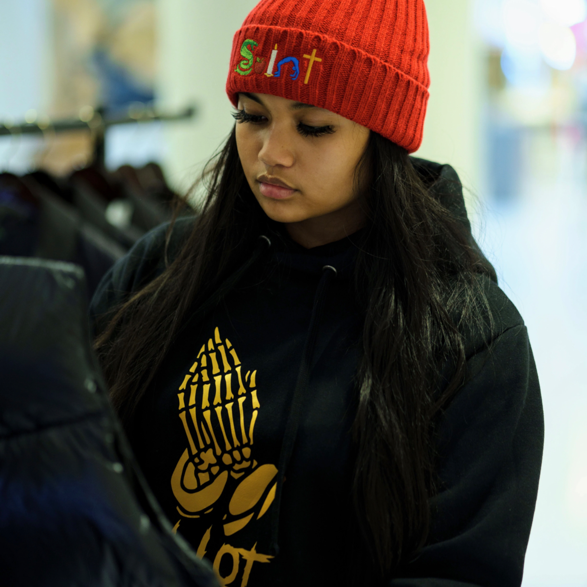 Golden metallic Design - PRAY A LOT Hoodie - men and women sizes - **Exclusive Limited Release - TheSinners2Saints