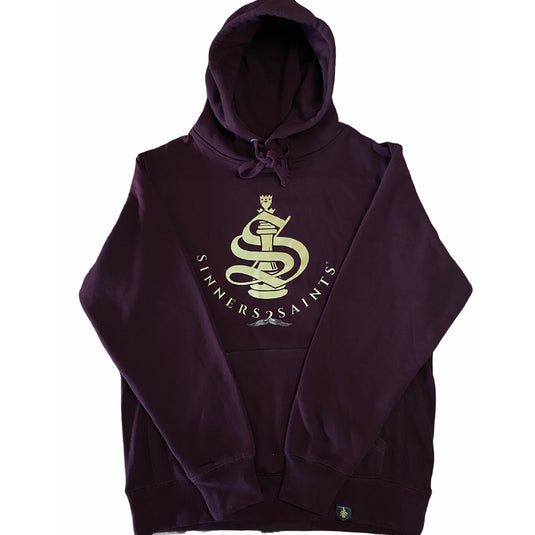 Logo Hoodie - Screen printed S2S Logo (Men, Women) - TheSinners2Saints