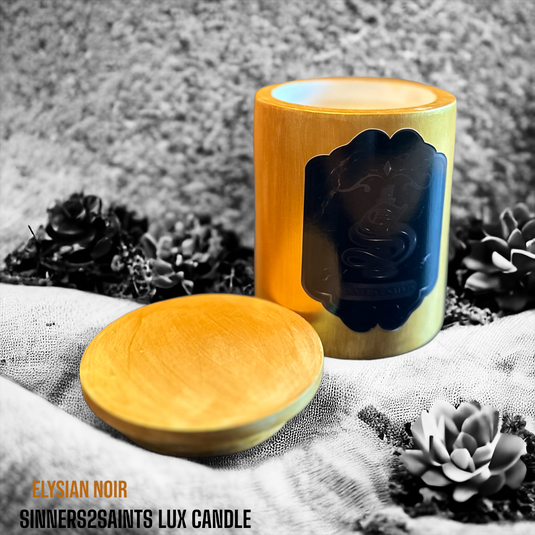 Elysian Noir - Limited edition Candle (Gold)