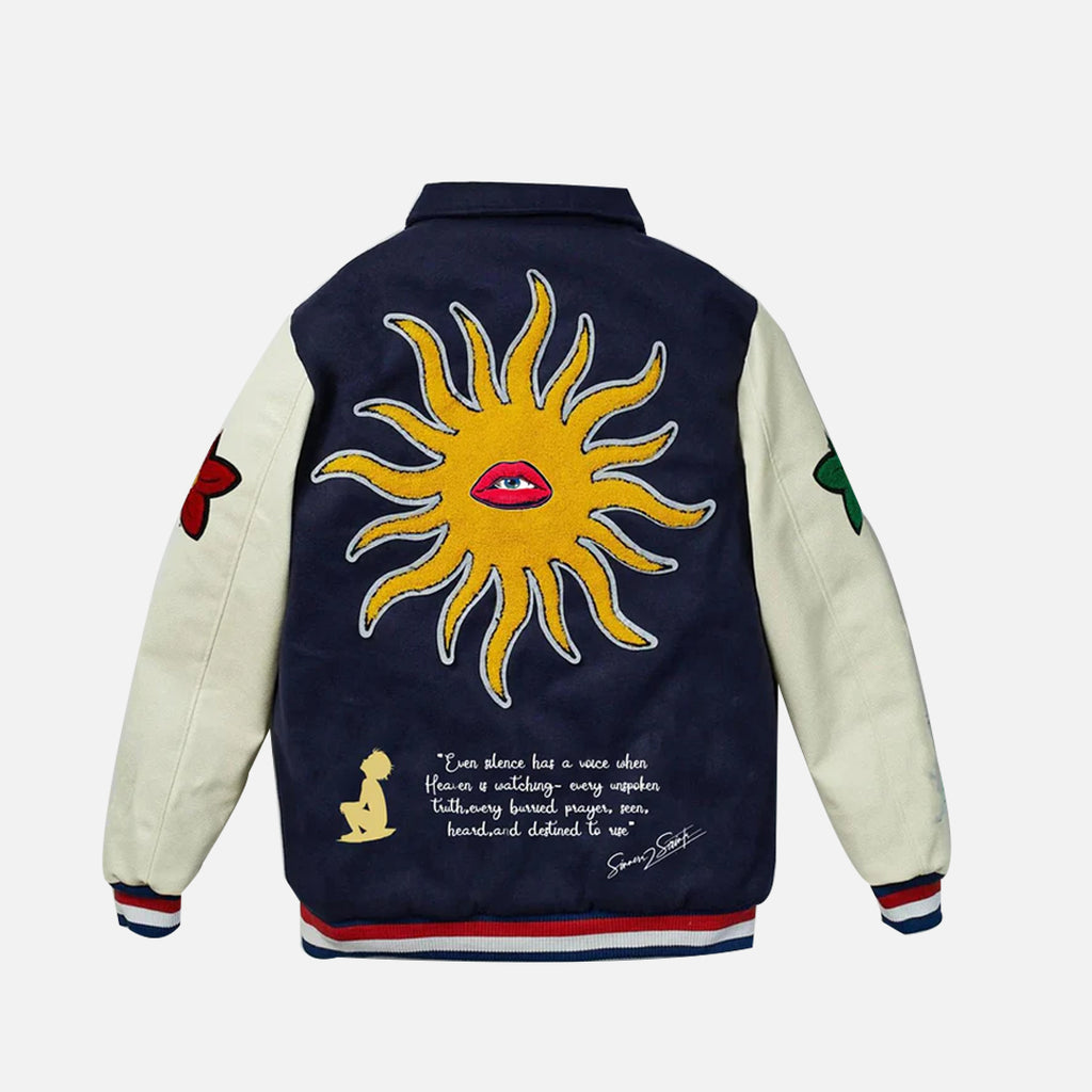 Heaven's Surveillance Varsity Jacket