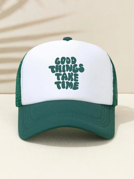 Good things take time - Trucker Hat - Sinners2Saints