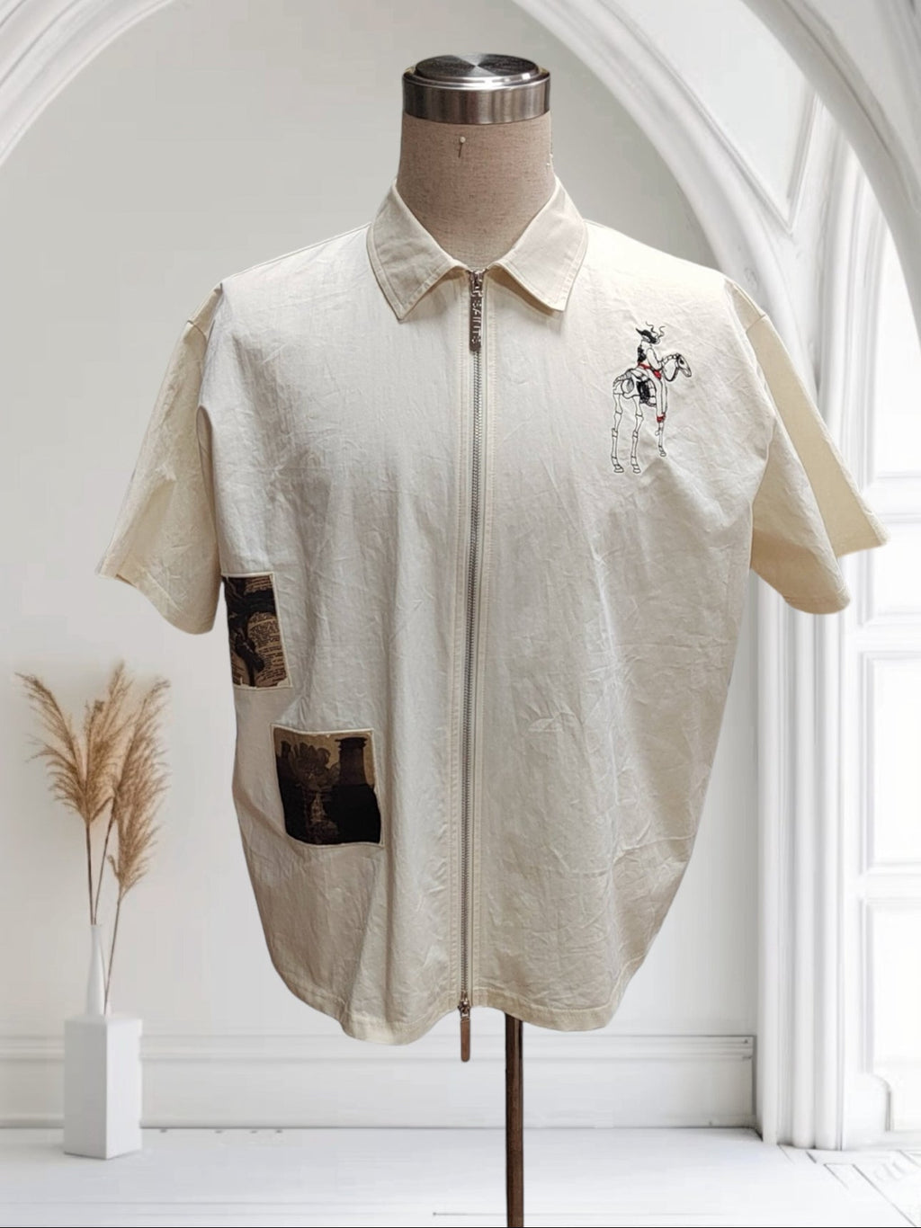 Divine Warning Zip up shirt