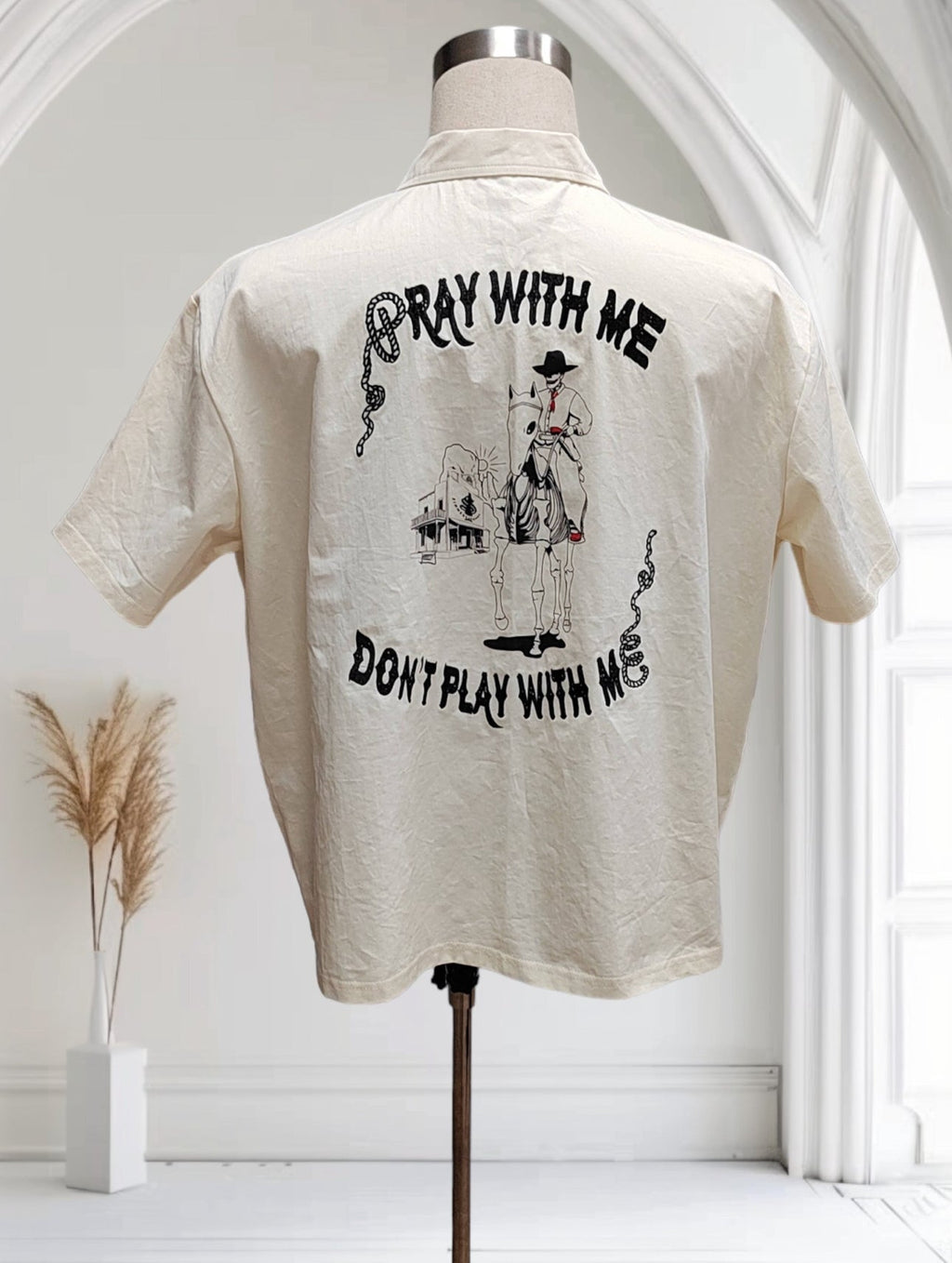 Divine Warning Zip up shirt