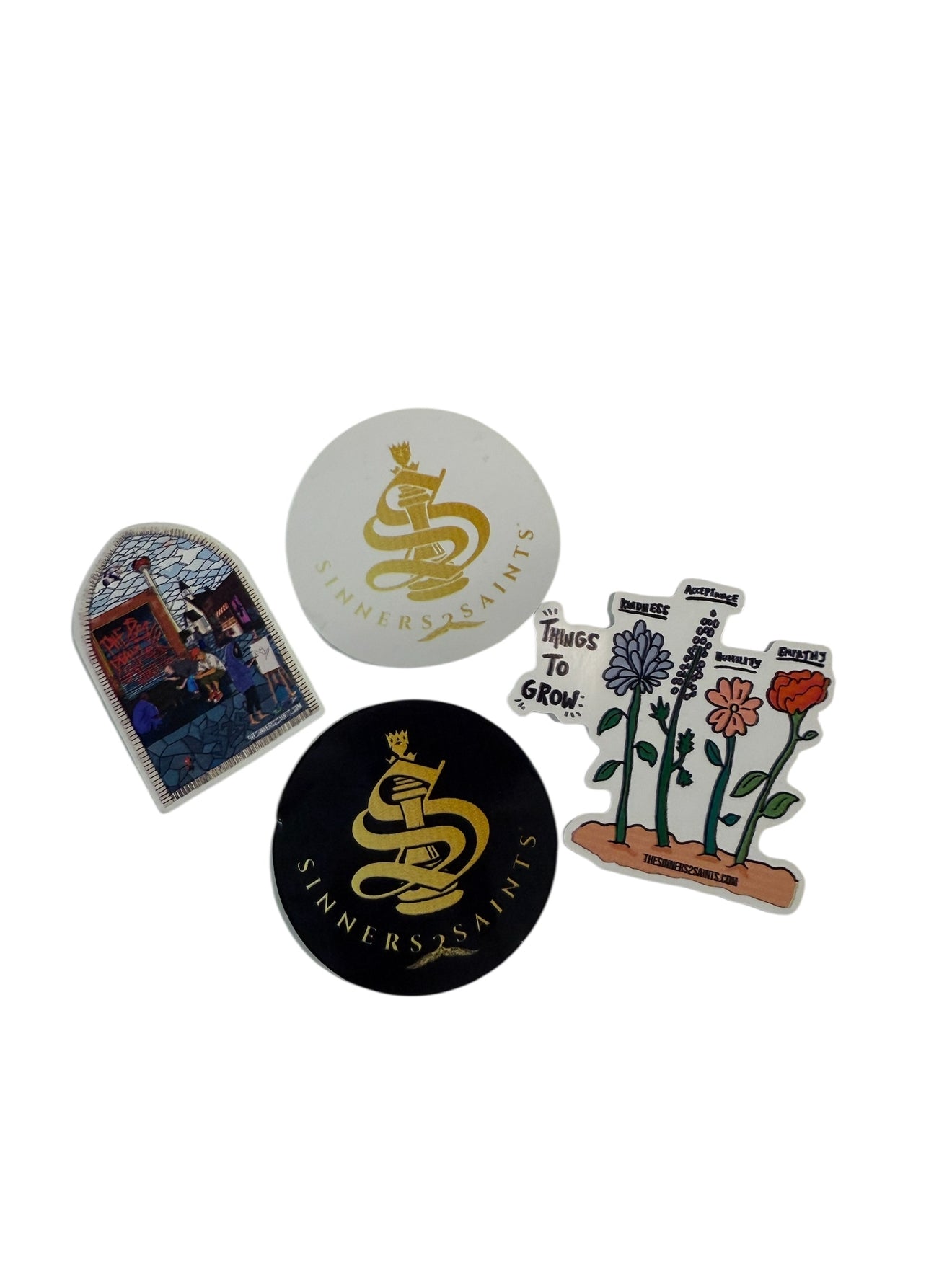 Stickers - Artful Expressions (pack of 4)