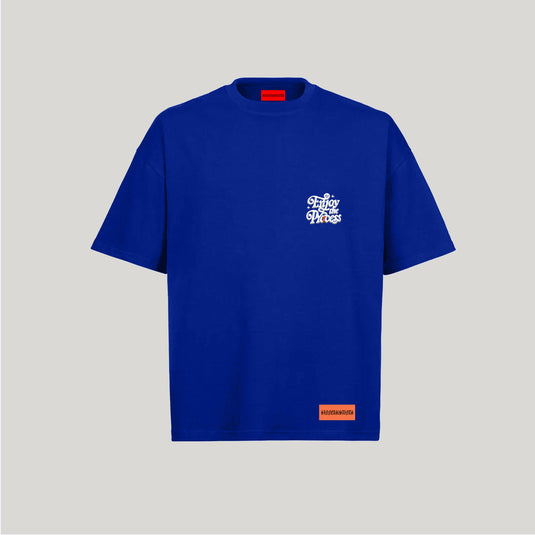 Enjoy the Process T-shirt - Blue