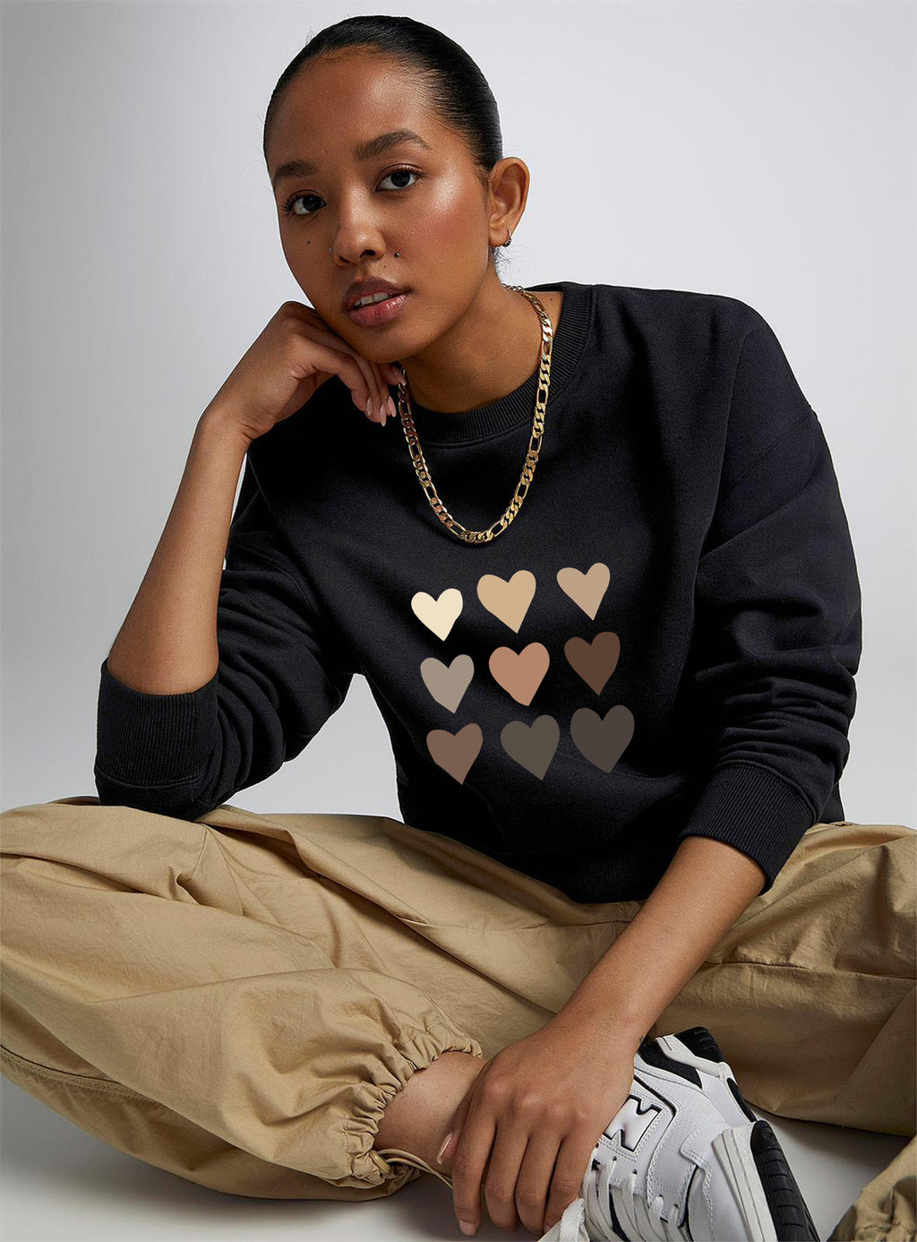 Shades of Love - Crewneck sweatshirt *Restocked - Sinners2Saints