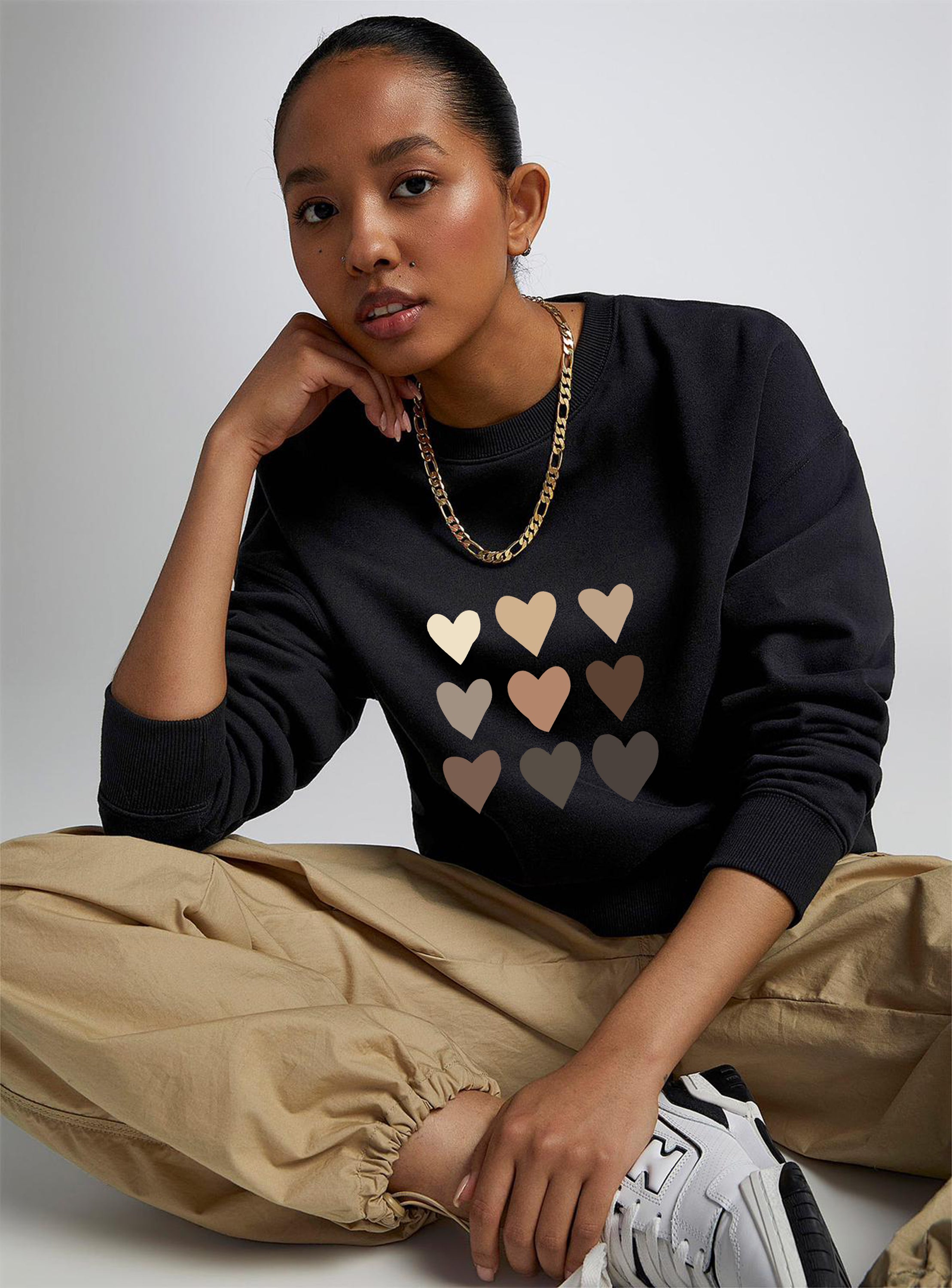 Shades of Love - Crewneck sweatshirt *Restocked - Sinners2Saints