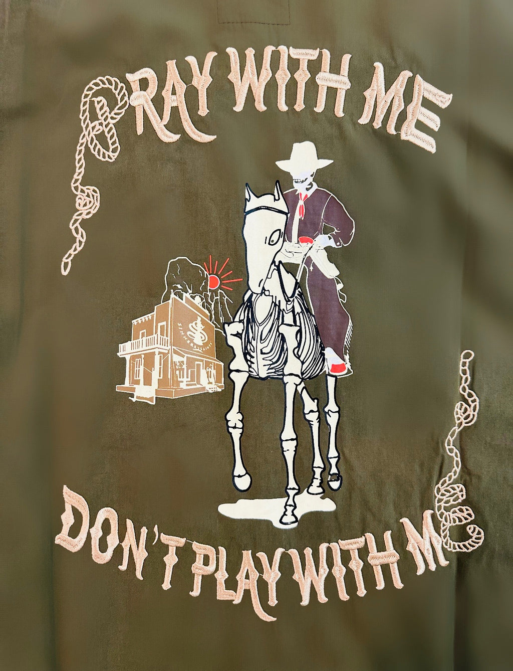 Divine Warning - Military Green