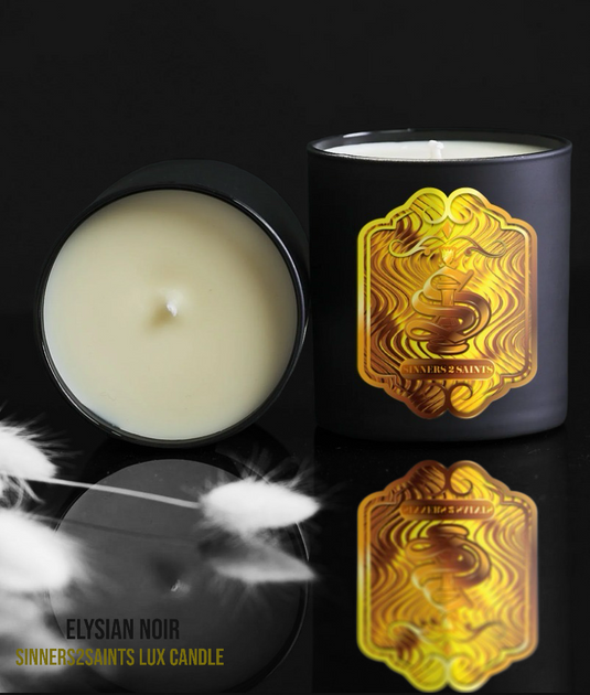 Elysian Noir - Limited edition Candle (Gold)