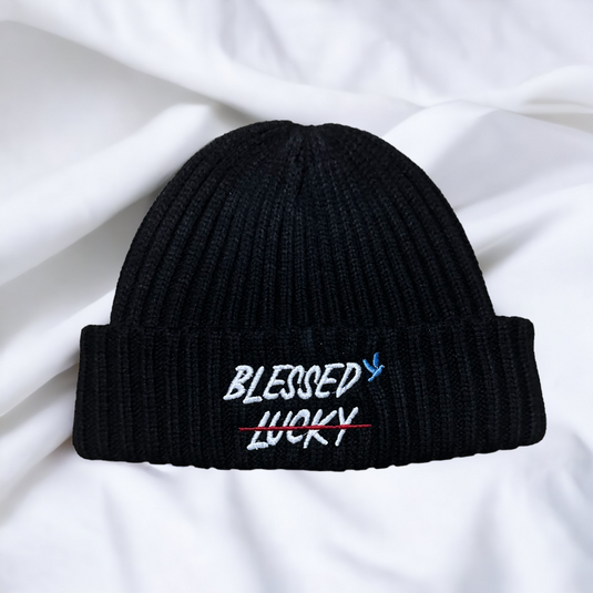 Blessed, Not lucky beanie
