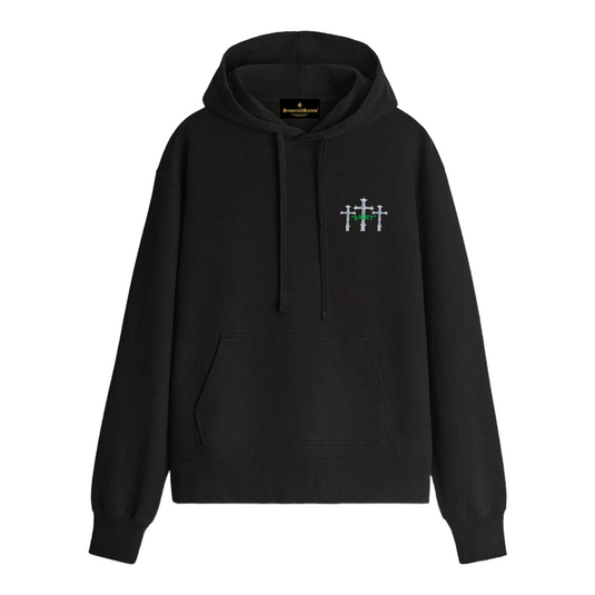 Saint on a Cross hoodie