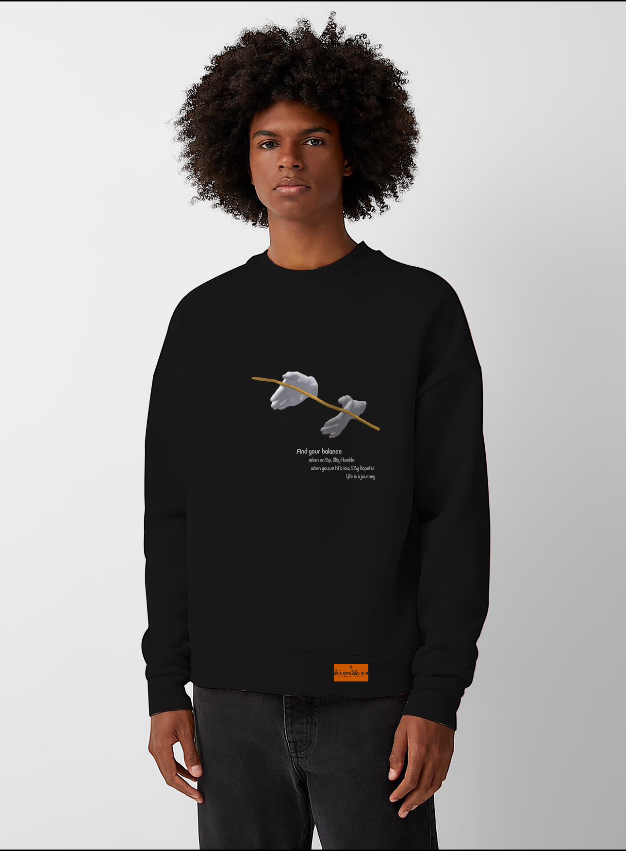 Find your Balance Crewneck sweatshirts - Unisex - Sinners2Saints