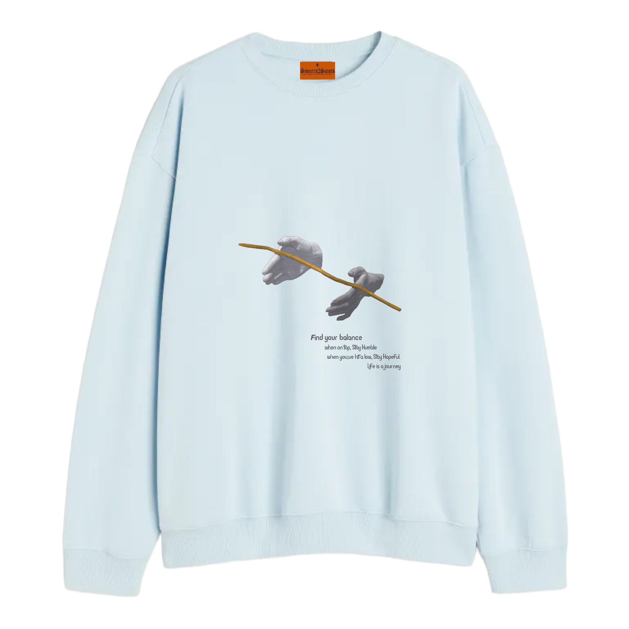 Find your Balance Crewneck sweatshirts - Unisex - Sinners2Saints