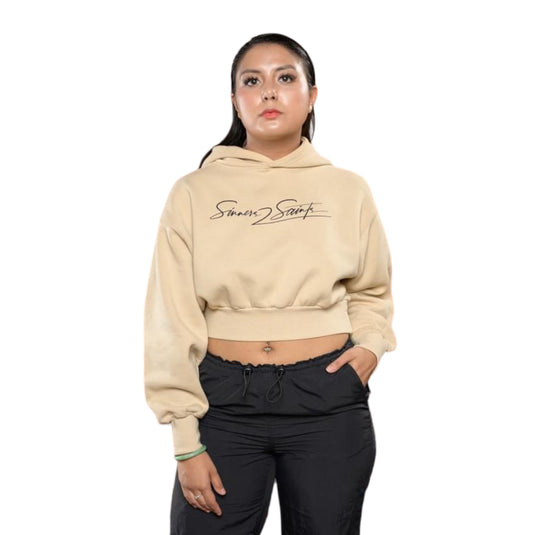 Signature Cropped hoodie