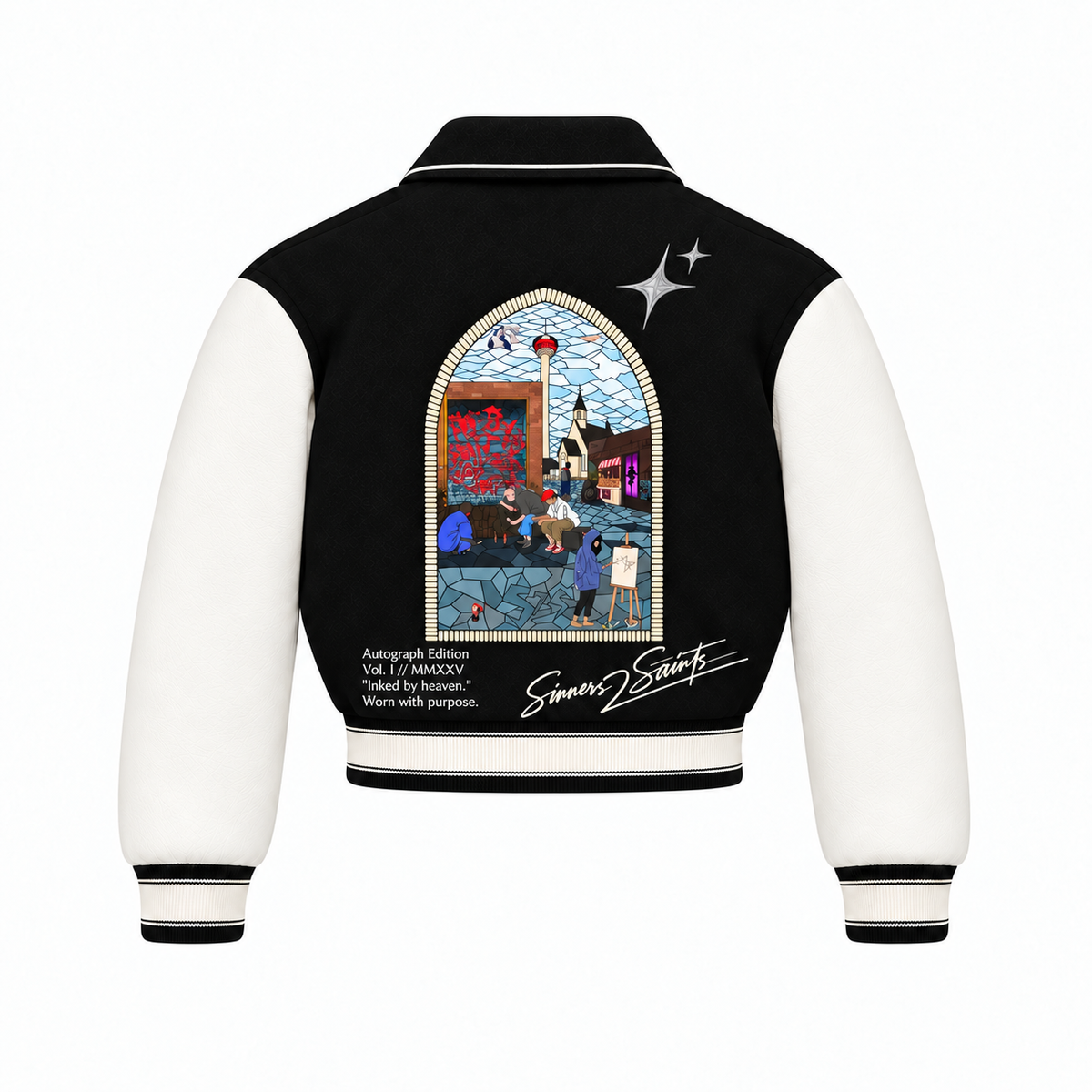 Cropped varsity - Mercy on 67th ST