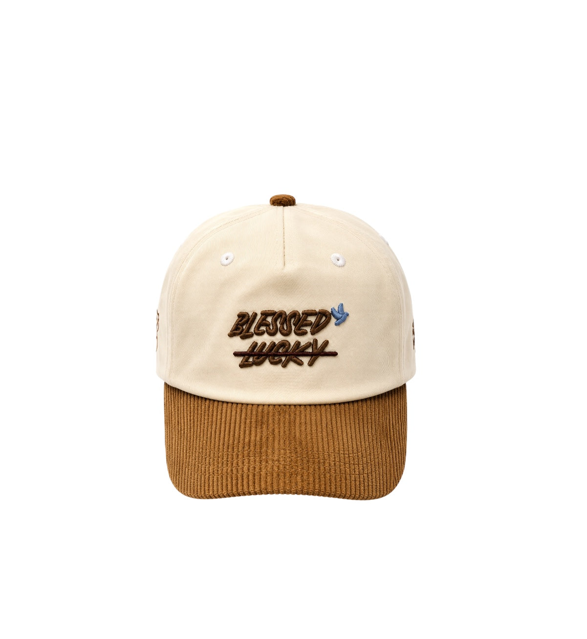 Blessed Lucky Adjustable Cap (Creme)