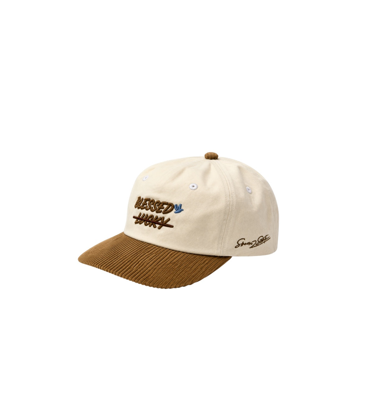 Blessed Lucky Adjustable Cap (Creme)