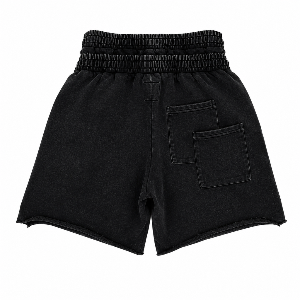Mantle Shorts - Washed black - Sinners2Saints