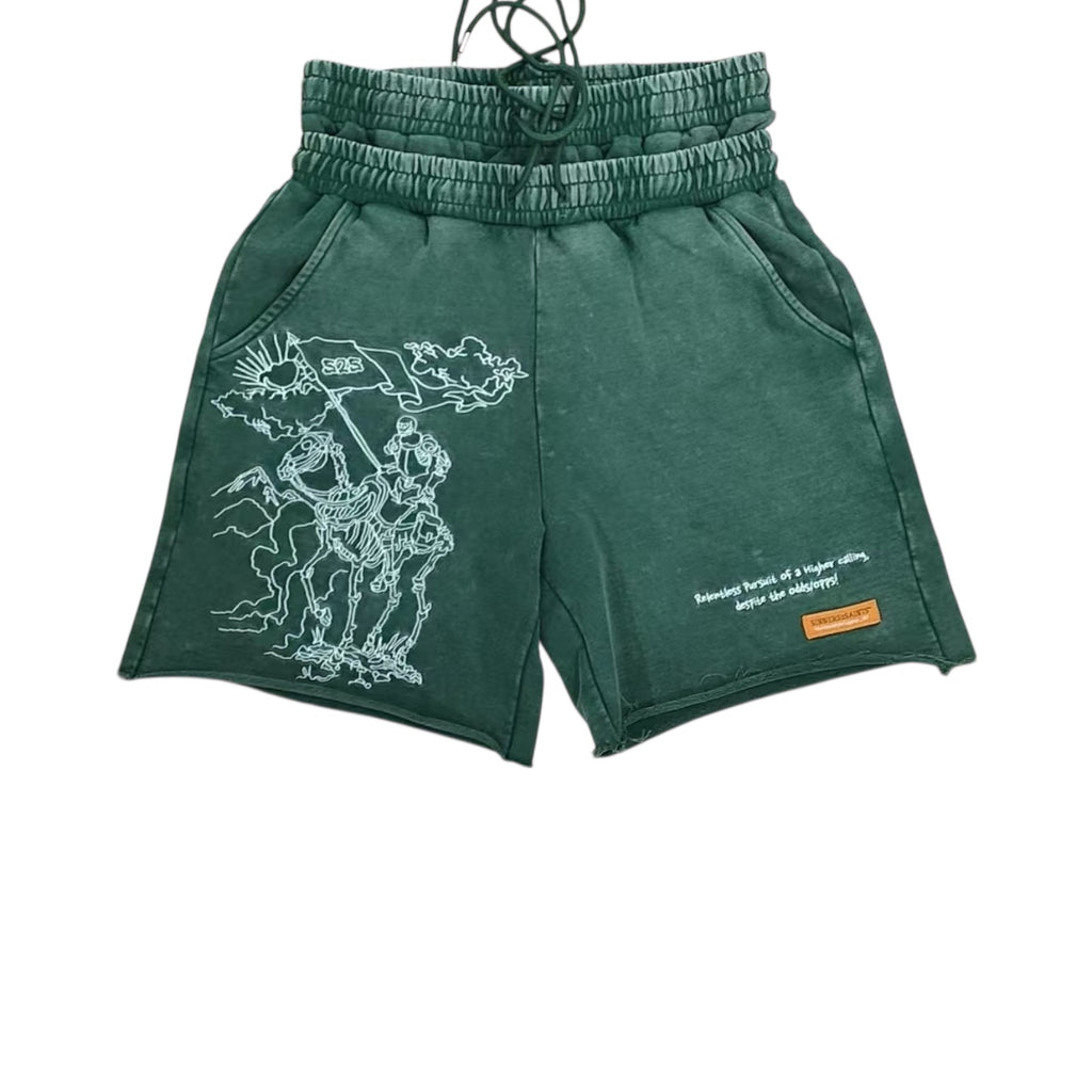 Mantle Shorts - washed green