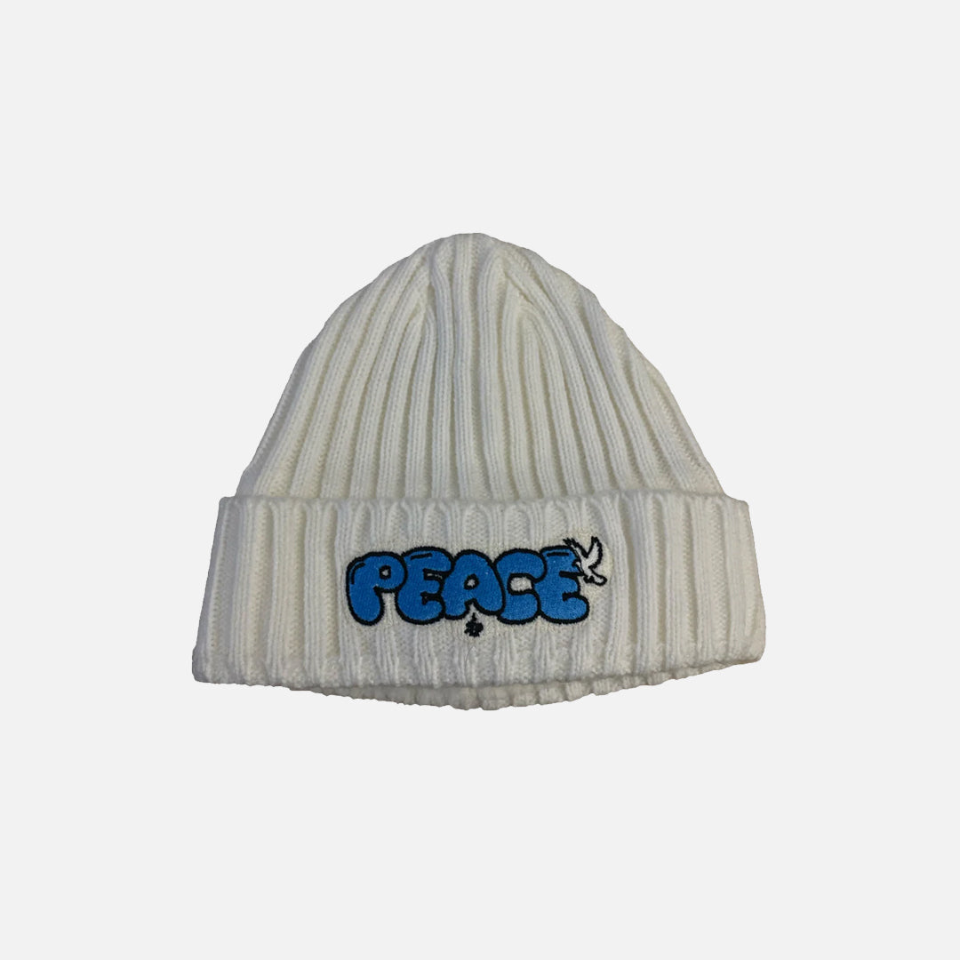 Knitted Peace Beanie