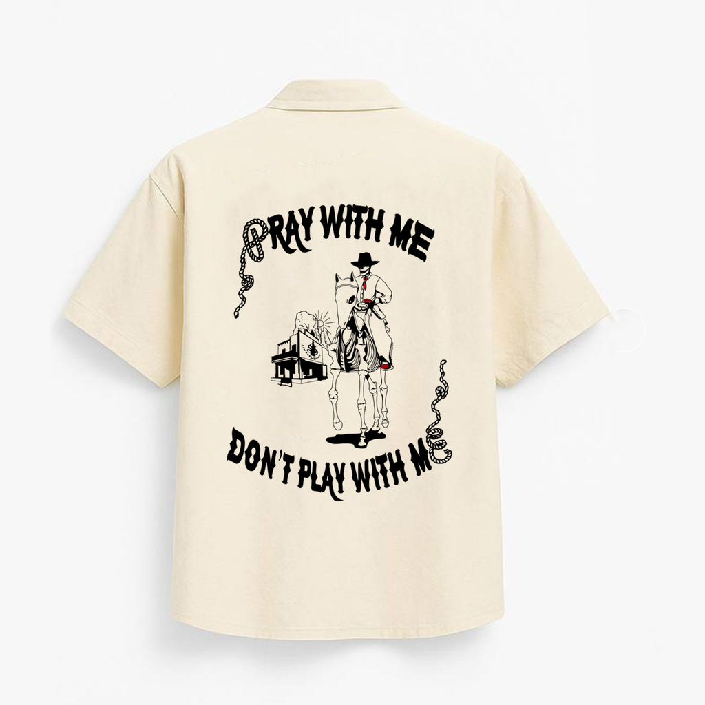 Divine Warning Zip up shirt