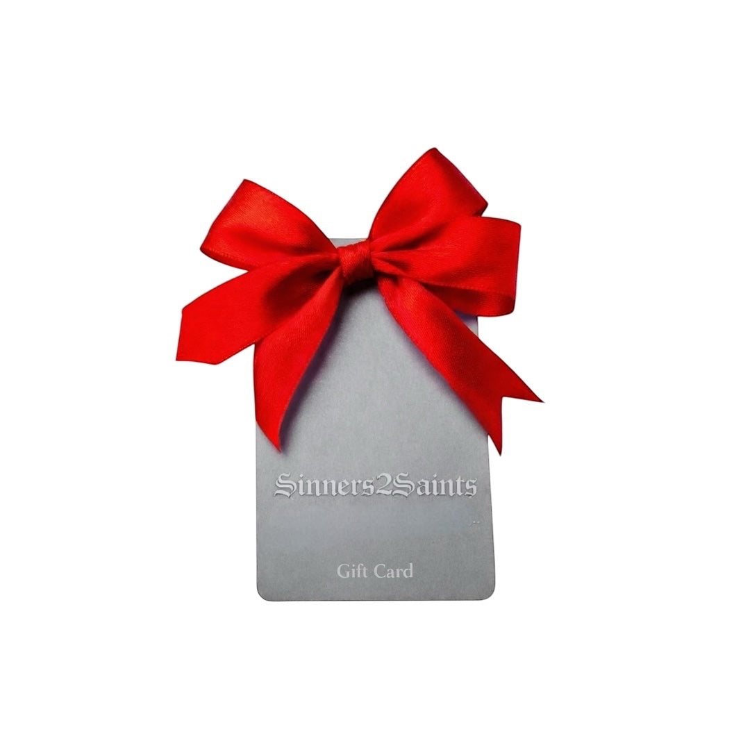 GIFT CARD - VIRTUAL SINNERS2SAINTS GIFT CARD