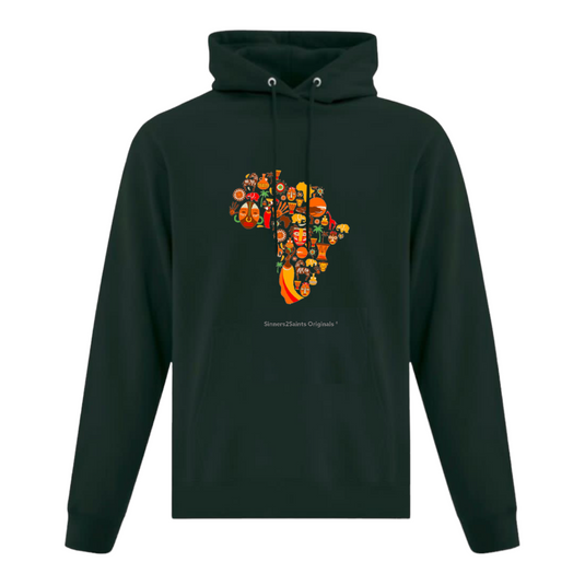 Green African Inspired Hoodie - Limited release - TheSinners2Saints