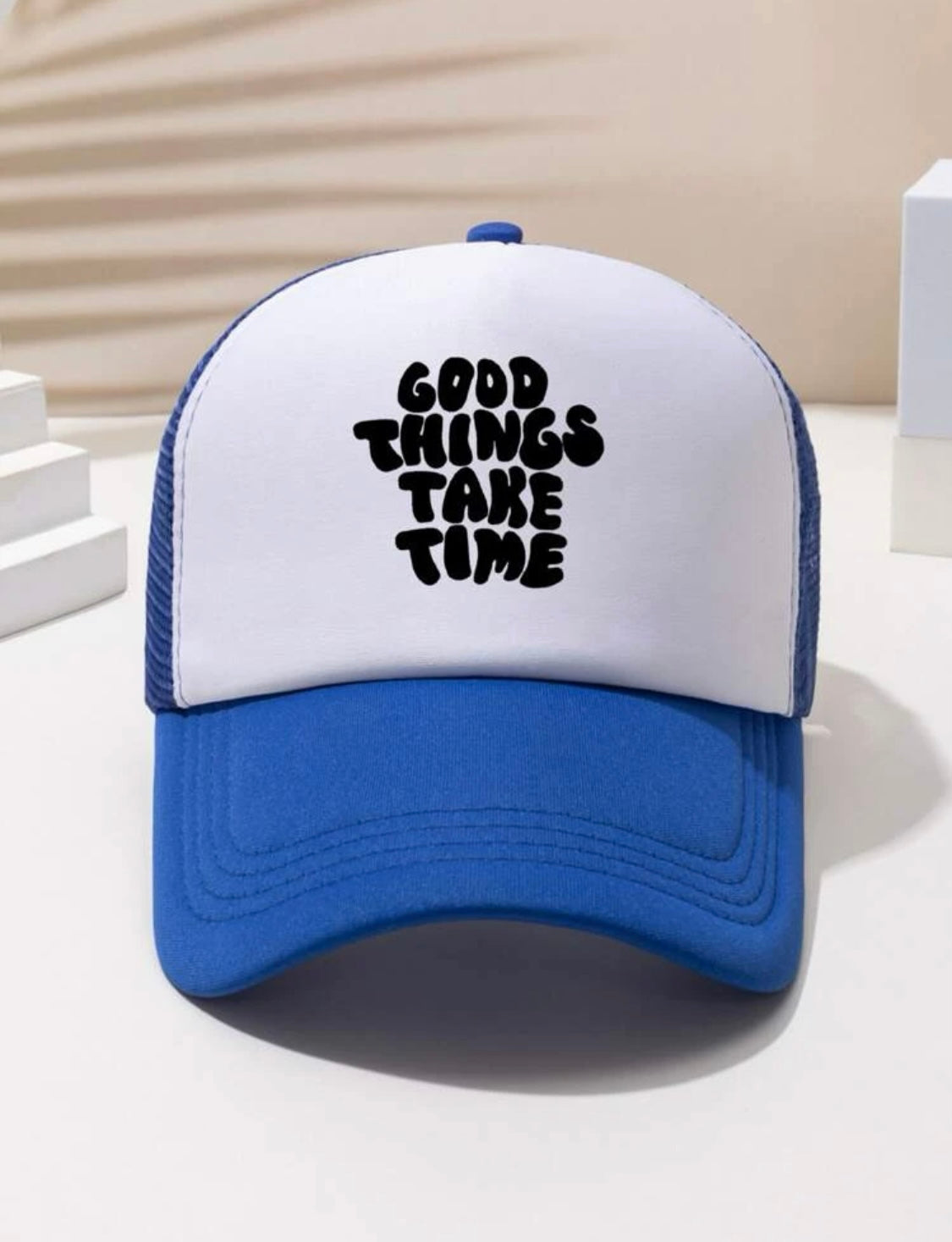 Good things TAKE TIME - TRUCKER HAT - TheSinners2Saints