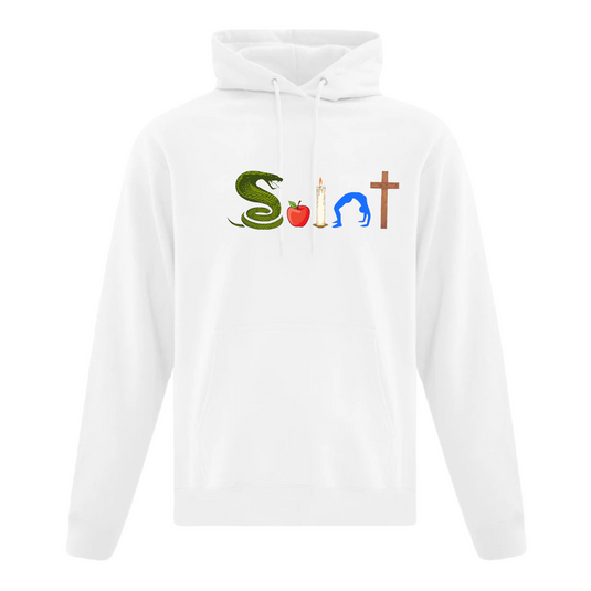 Saint - Hoodie (Men and Women) - White COLOR - TheSinners2Saints