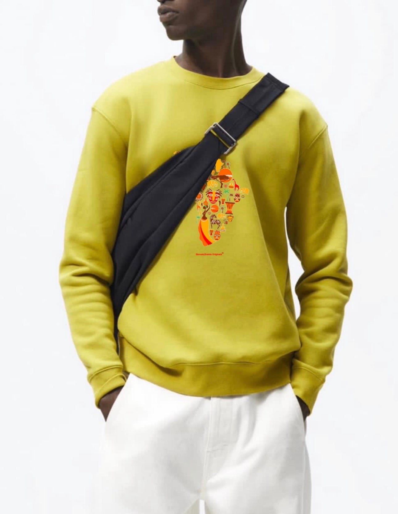 Origins Crewneck Sweatshirt - African Inspired Theme **Limited Release - Sinners2Saints