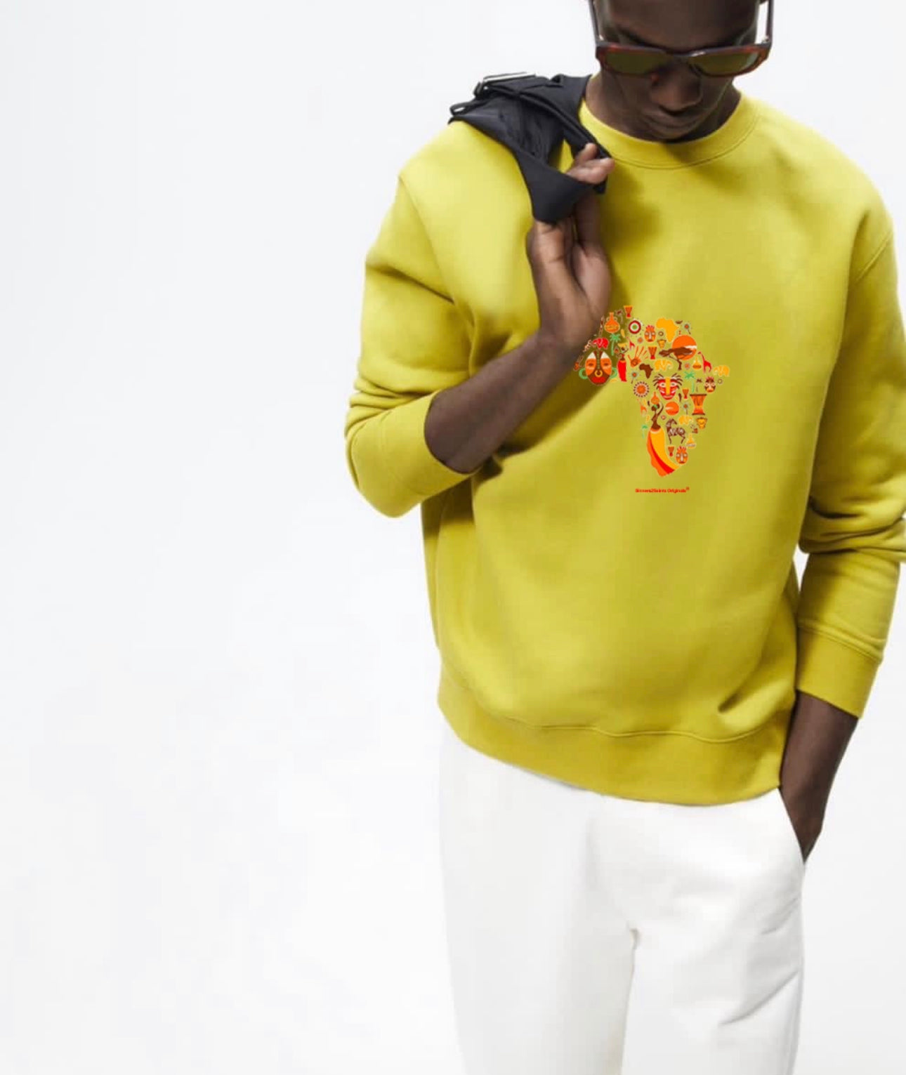 Origins Crewneck Sweatshirt - African Inspired Theme **Limited Release - Sinners2Saints