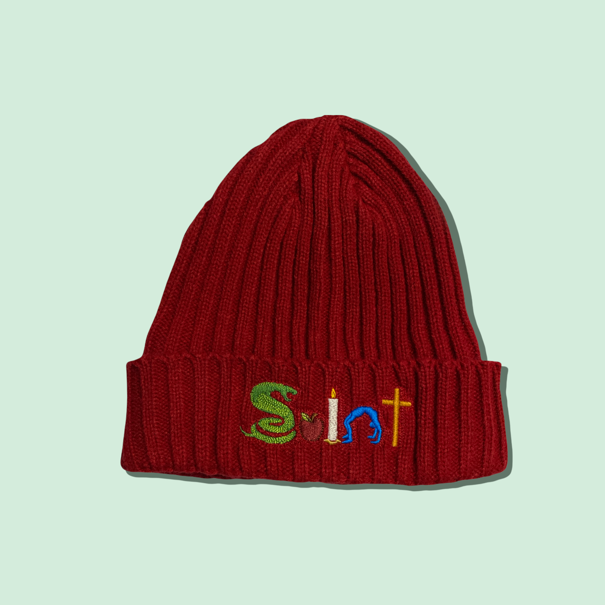 Stylish Chunky Beanies - Saint embroidered - Exclusive Limited Release ** - TheSinners2Saints