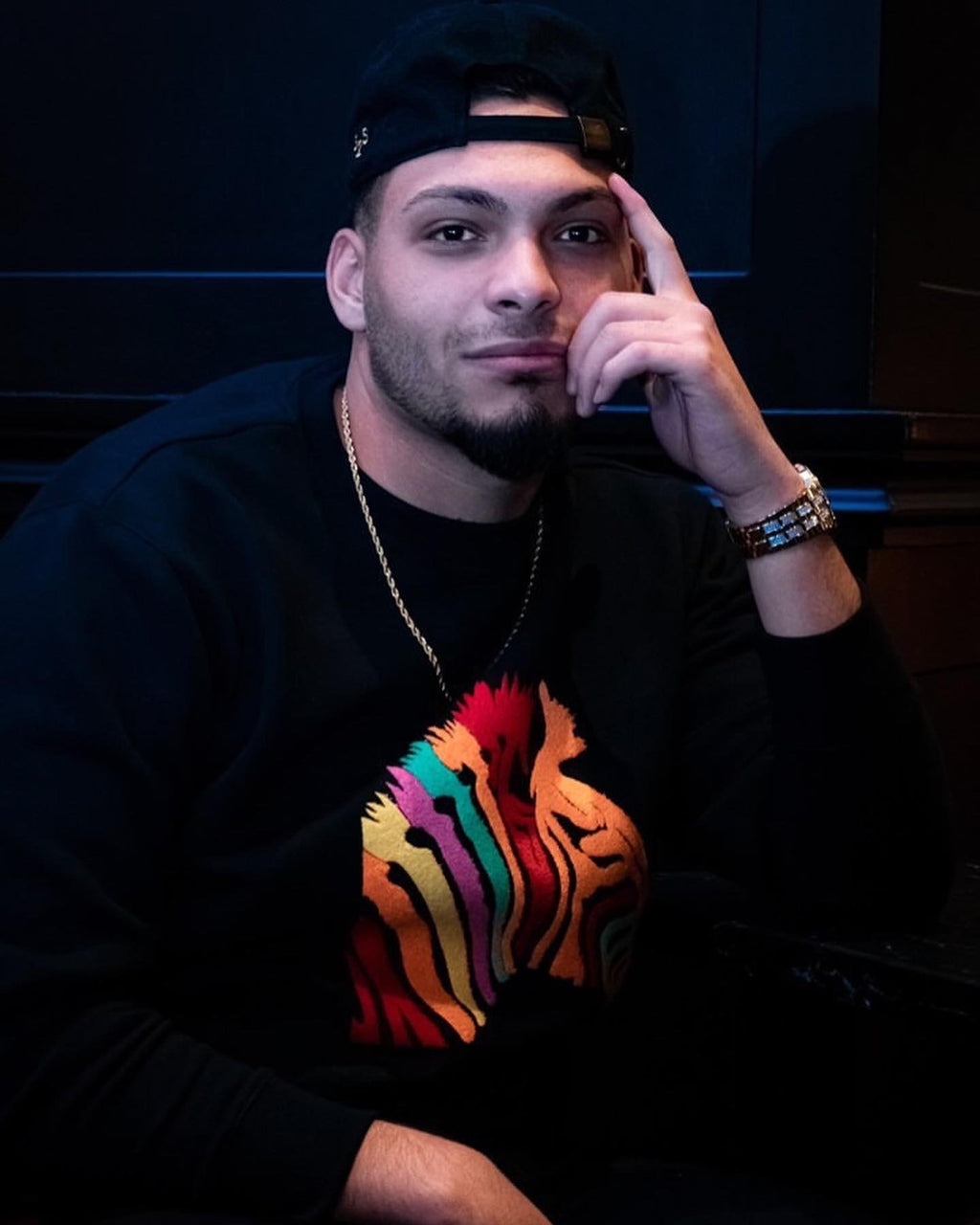 Zebra design - Crewneck Sweatshirt (Men and Women) - colors (Black, Blue) - TheSinners2Saints