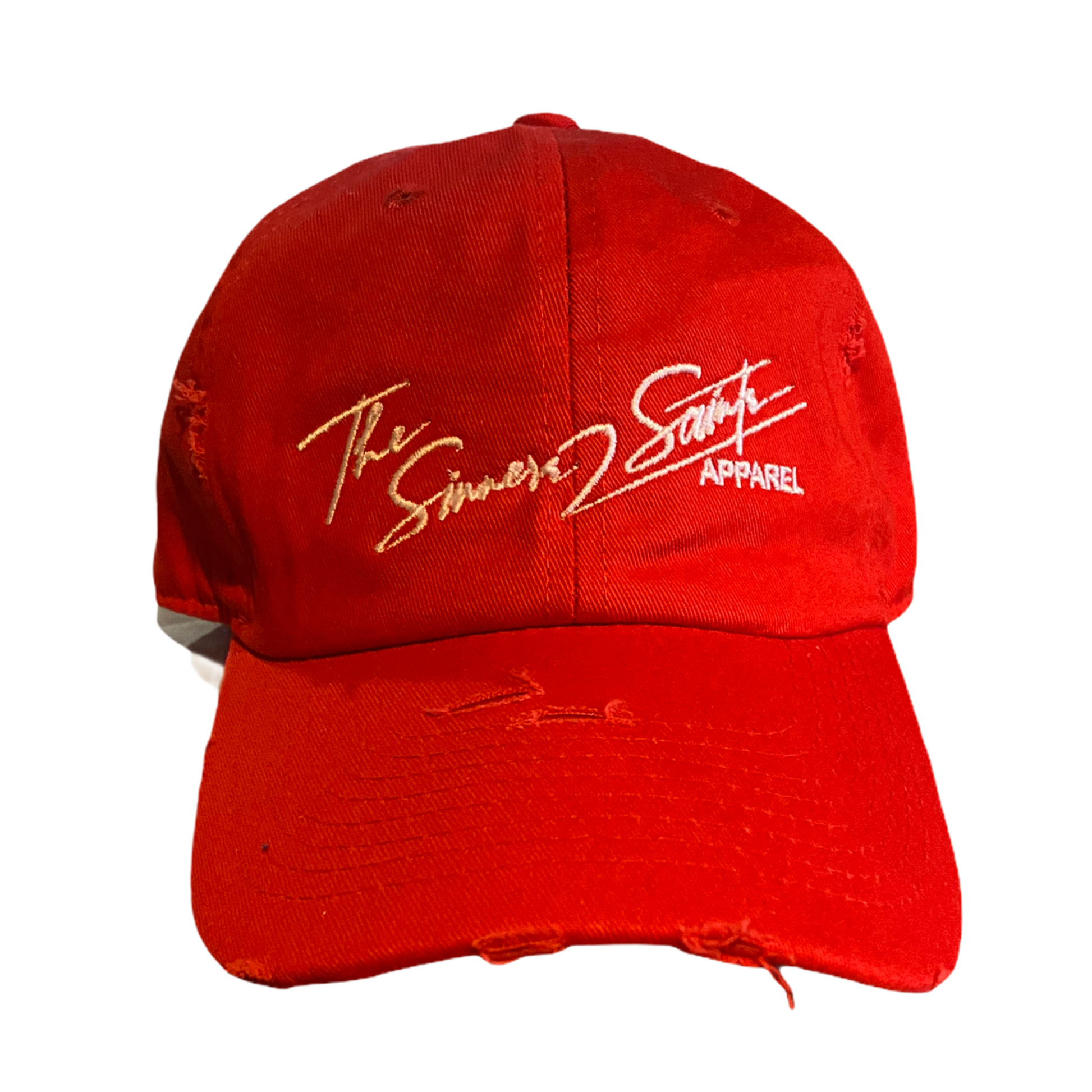 Embroidered S2S Signature Baseball Hats/Caps (Distressed) - TheSinners2Saints