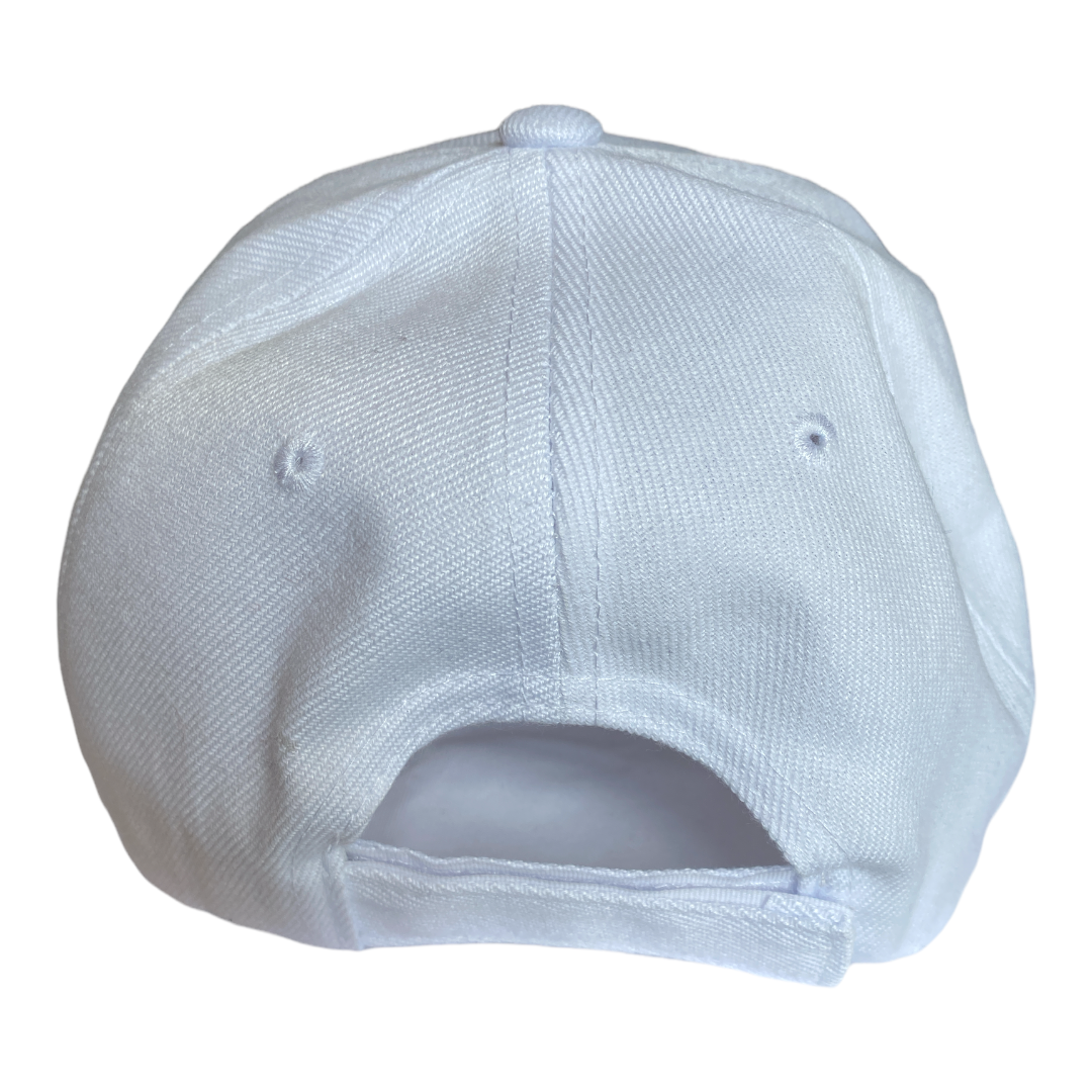 Embroidered Logo Dad hat - Hats - (White) - TheSinners2Saints