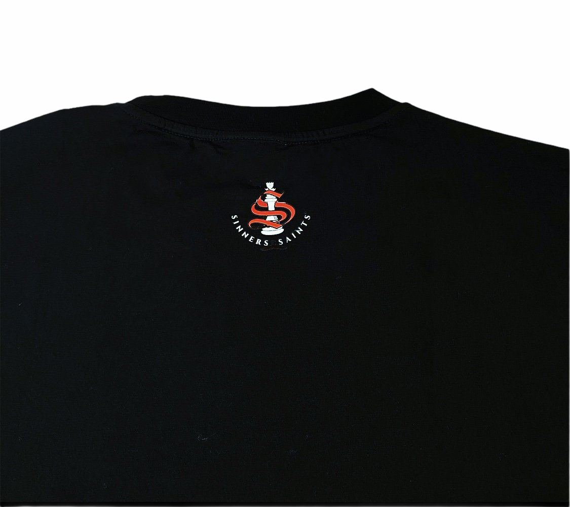 Eracism Embroidered T-shirt - (Men, Women) - colors (Black, White) - TheSinners2Saints