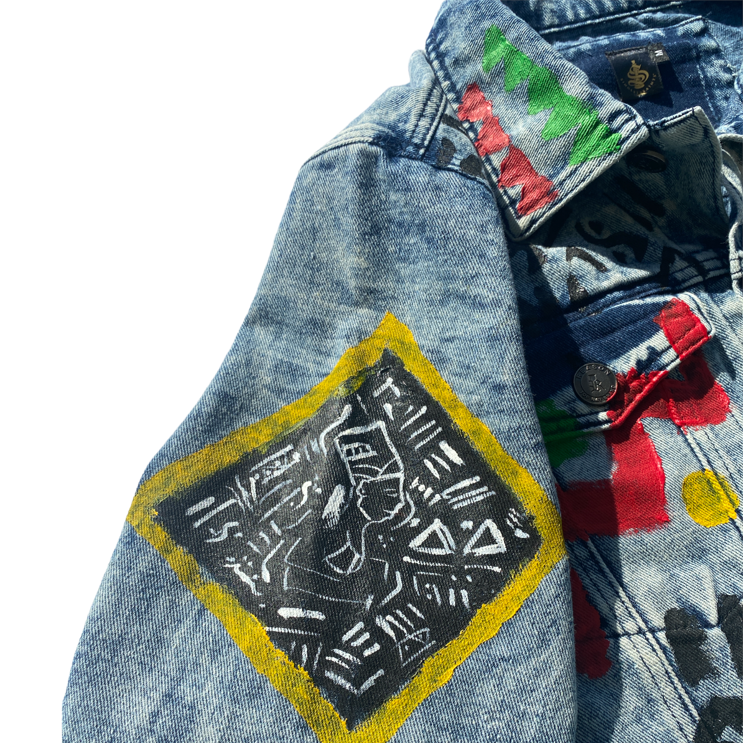 'Power to the People' Custom Denim Jacket - *Limited Release Only - TheSinners2Saints