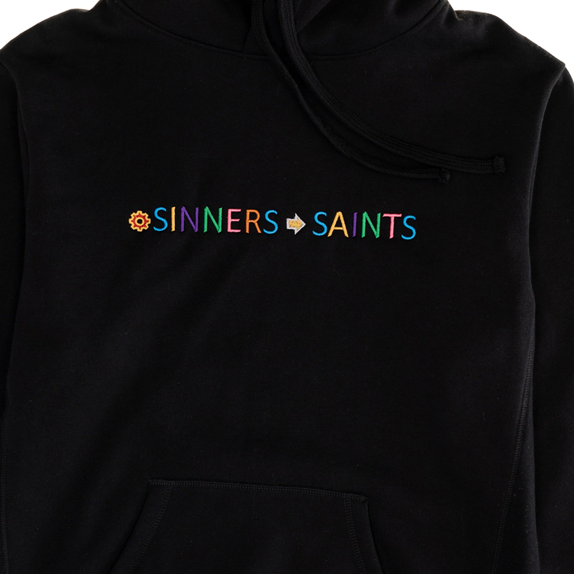 Embroidered S2S Reset - Hoodie (Men and Women) - colors (Black, Brown) - TheSinners2Saints