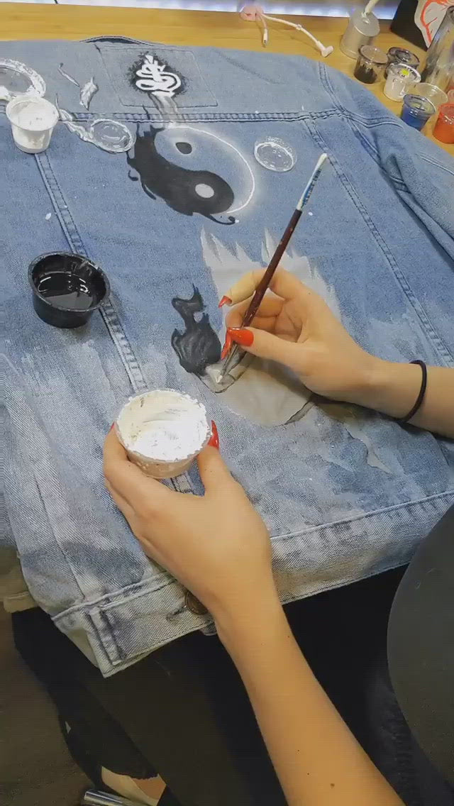 “Still I Rise” Custom Denim Jacket **Limited Restock**