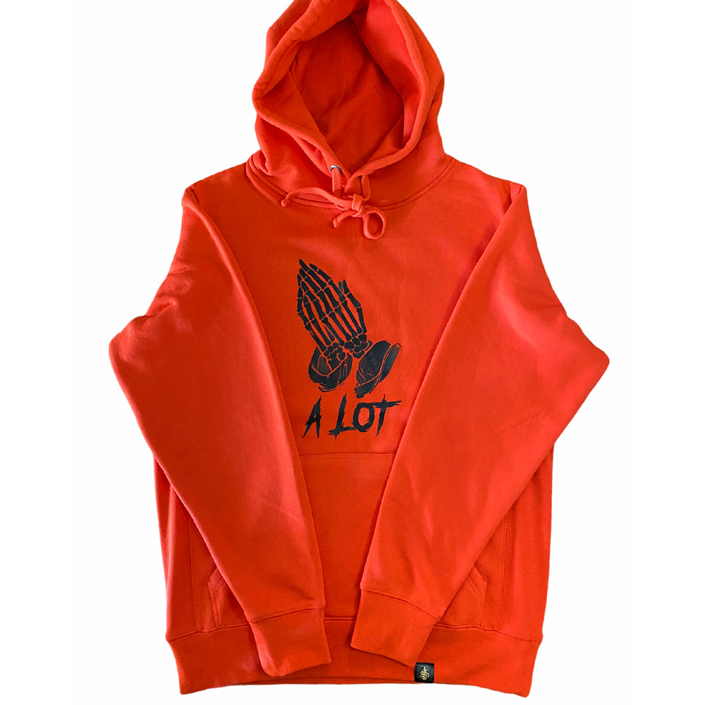 Pray A Lot Hoodie - (Men and Women) - colors (Light Red, Butter yellow) - TheSinners2Saints